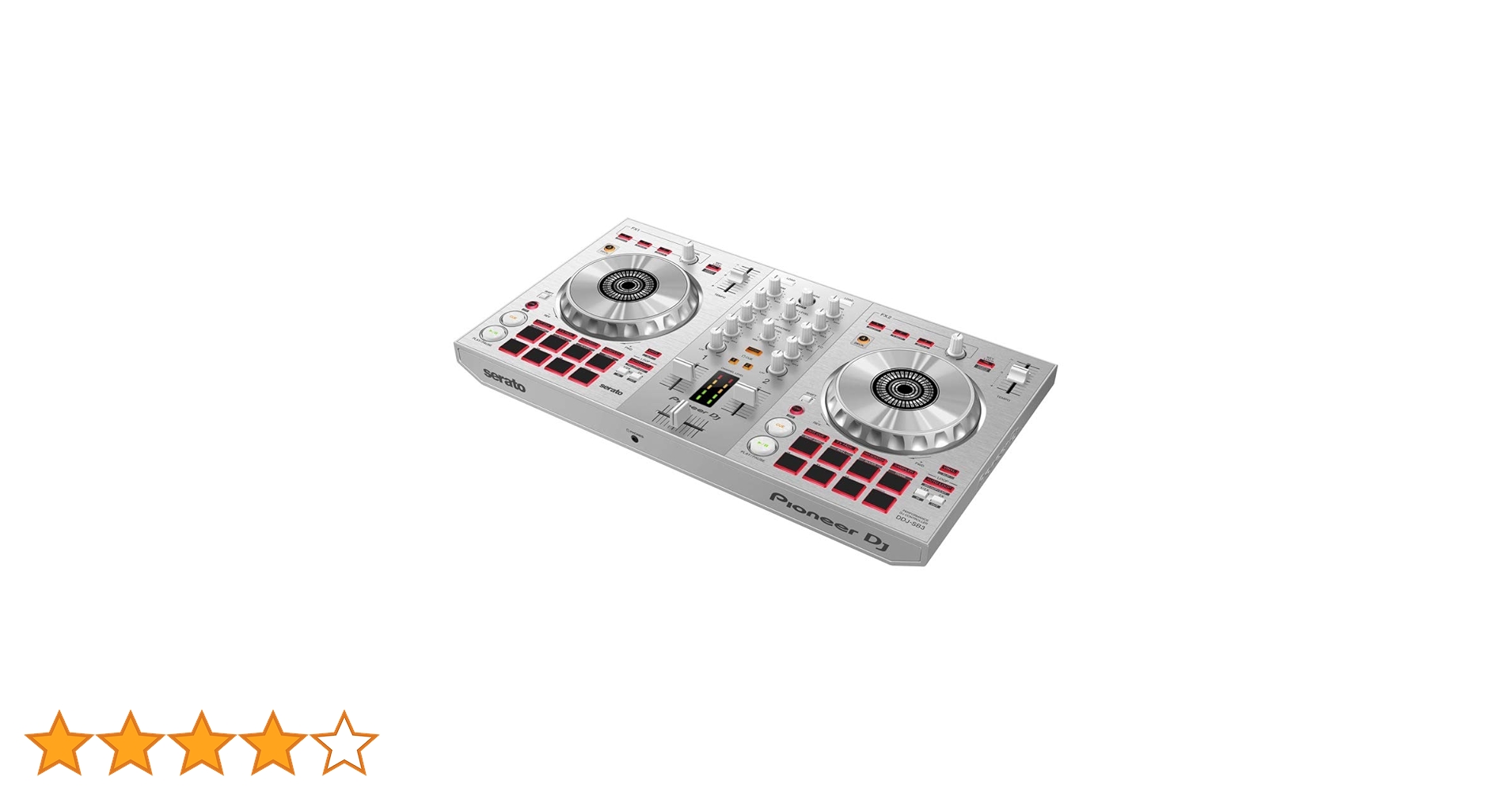 Pioneer DDJ-SB3-S パイオニア DJコントローラー DDJ-SB3-S 2-channel DJ controller for Serato DJ Lite (silver